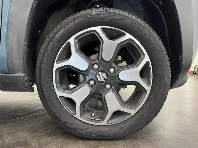 スズキ ハスラー HYBRID X 三重県 2020(令2)年 7.3万km デニムブルー ガンメタリック 2トーン マイルドハイブリッド/FF/インパネCVT/【OP】純正 9インチメモリーナビ/（CD/DVD/TV/FM/AM/Bluetooth/USB/iPod/SmartPhoneLink/AppleCarPlay/AndroidAuto）/【OP】全方位モニター/スズキセーフティサポート/・デュアルカメラブレーキサポート/・車線逸脱警報機能／ふらつき警報機能/・リヤパーキングセンサー/・標識認識機能（車両進入禁止、はみ出し通行禁止、最高速度、一時停止）/・先行車発進お知らせ機能/など/装備/・シートヒーター（D/N）/・オートエアコン/・オートライト/・LED ヘッドランプ＋フロントフォグランプ/・ハイビームアシスト/・ステアリングスイッチ/・プッシュスタート/・電動格納ドアミラー（ウインカーランプ付）/・純正15inAW/・保/・スマートキーx2/など