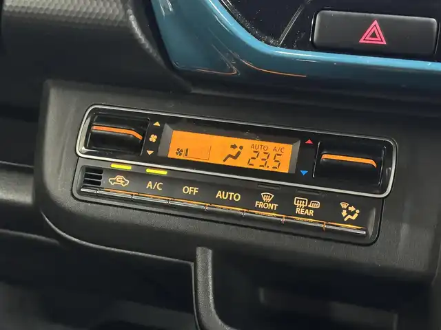スズキ ハスラー HYBRID X 三重県 2020(令2)年 7.3万km デニムブルー ガンメタリック 2トーン マイルドハイブリッド/FF/インパネCVT/【OP】純正 9インチメモリーナビ/（CD/DVD/TV/FM/AM/Bluetooth/USB/iPod/SmartPhoneLink/AppleCarPlay/AndroidAuto）/【OP】全方位モニター/スズキセーフティサポート/・デュアルカメラブレーキサポート/・車線逸脱警報機能／ふらつき警報機能/・リヤパーキングセンサー/・標識認識機能（車両進入禁止、はみ出し通行禁止、最高速度、一時停止）/・先行車発進お知らせ機能/など/装備/・シートヒーター（D/N）/・オートエアコン/・オートライト/・LED ヘッドランプ＋フロントフォグランプ/・ハイビームアシスト/・ステアリングスイッチ/・プッシュスタート/・電動格納ドアミラー（ウインカーランプ付）/・純正15inAW/・保/・スマートキーx2/など