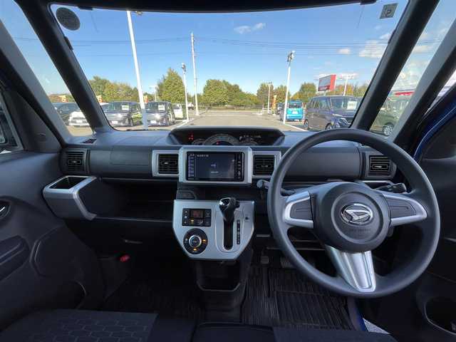 ダイハツ ウェイク X 栃木県 2015(平27)年 7.2万km ブルーメタリック ワンオーナー/社外メモリナビ/フルセグTV/DVD再生/パワースライドドア/スマートキー/スペアキー/プッシュスタート/LEDオートライト/LEDフォグランプ/純正フロアマット/純正14インチAW/社外AW+スタッドレスタイヤ4本積込/ロールサンシェード/アイドリングストップ/横滑り防止装置/サイドエアバッグ