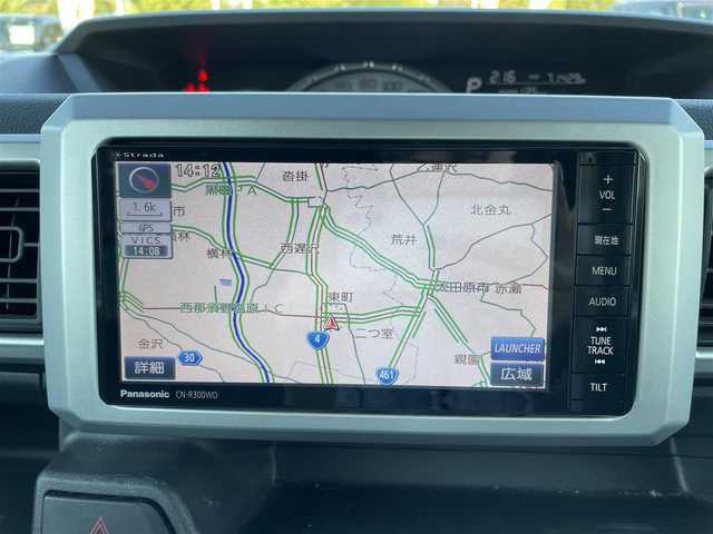 ダイハツ ウェイク X 栃木県 2015(平27)年 7.2万km ブルーメタリック ワンオーナー/社外メモリナビ/フルセグTV/DVD再生/パワースライドドア/スマートキー/スペアキー/プッシュスタート/LEDオートライト/LEDフォグランプ/純正フロアマット/純正14インチAW/社外AW+スタッドレスタイヤ4本積込/ロールサンシェード/アイドリングストップ/横滑り防止装置/サイドエアバッグ