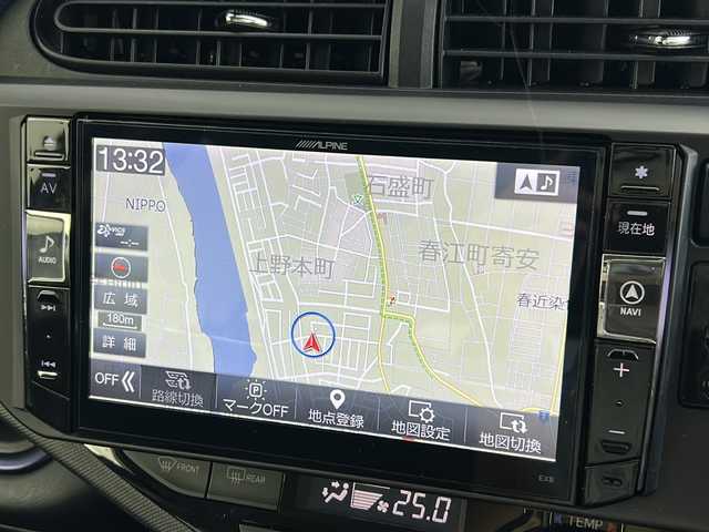 トヨタ アクア S 福井県 2016(平28)年 2.7万km コバルトブルーメタリック アルパインナビ/CD/DVD/Bluetooth/フルセグ/バックカメラ/ETC/ドラレコ/横滑り防止/衝突軽減システム/オートライト/オートハイビーム