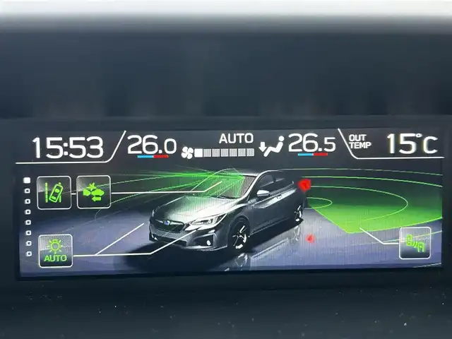 スバル インプレッサ スポーツ 2．0i－S アイサイト 大阪府 2017(平29)年 5.2万km クリスタルホワイトP ワンオーナー/純正SDナビ(CN-LR820DFC)/BT/CD/DVD/SD/TV/バックカメラ/D/N席パワーシート/追従機能付きクルーズコントロール/レーンキープアシスト/ブラインドスポットモニター/ステアリング連動ヘッドライト/純正フロアマット/純正18インチAW/LEDヘッドライト/前後フォグ/オートハイビーム/ヘッドライトウォッシャー/スペアキー/ETC2.0