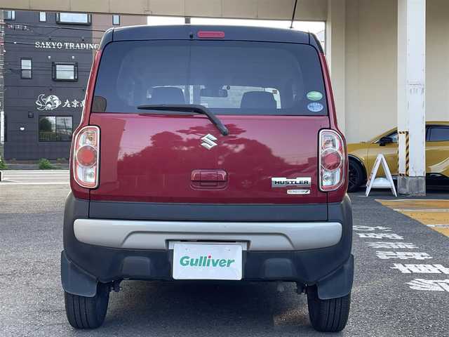 スズキ ハスラー G 静岡県 2014(平26)年 9.8万km フェニックスレッドパール/ブルーイッシュブラックパール ワンオーナー/レーダーブレーキサポート/純正CDデッキ/運転席シートヒーター /ETC/HIDヘッドライト/スマートキー/保証書/取扱説明書/H29/R1/3/5点検記録簿有