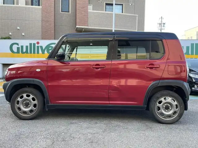 スズキ ハスラー G 静岡県 2014(平26)年 9.8万km フェニックスレッドパール/ブルーイッシュブラックパール ワンオーナー/レーダーブレーキサポート/純正CDデッキ/運転席シートヒーター /ETC/HIDヘッドライト/スマートキー/保証書/取扱説明書/H29/R1/3/5点検記録簿有