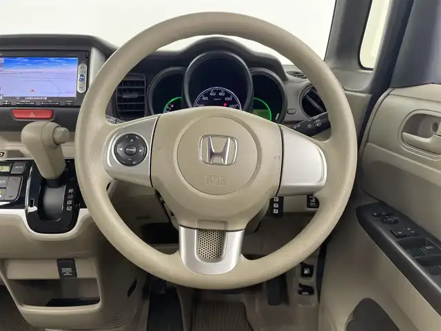 ホンダ Ｎ ＢＯＸ G Lパッケージ 大分県 2015(平27)年 6.5万km スマートブラック 純正ナビ/【CD/ワンセグ/FM/AM】/バックカメラ/片側パワースライドドア/ヘッドライトレベライザー/スマートキー/プッシュスタート/ステアリングスイッチ/横滑り防止装置/ハロゲンヘッドライト/純正アルミキャップ/純正フロアマット/電動格納ミラー