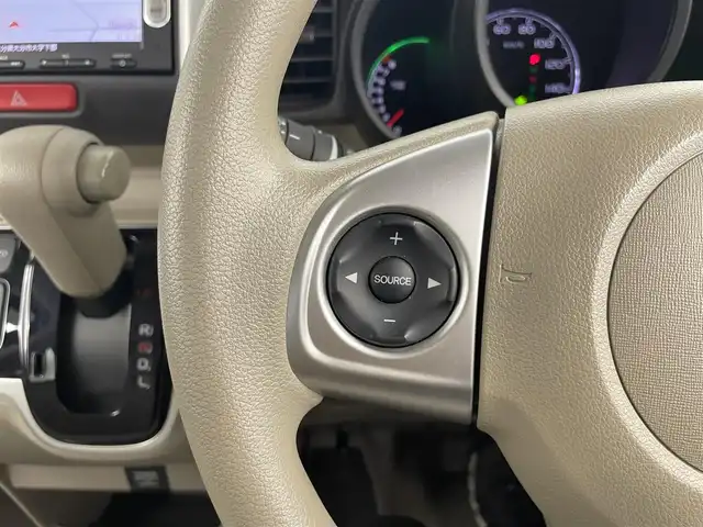 ホンダ Ｎ ＢＯＸ G Lパッケージ 大分県 2015(平27)年 6.5万km スマートブラック 純正ナビ/【CD/ワンセグ/FM/AM】/バックカメラ/片側パワースライドドア/ヘッドライトレベライザー/スマートキー/プッシュスタート/ステアリングスイッチ/横滑り防止装置/ハロゲンヘッドライト/純正アルミキャップ/純正フロアマット/電動格納ミラー