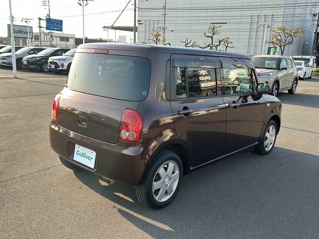 スズキ ラパン G 岡山県 2012(平24)年 6.9万km マルーンブラウンパール プッシュスタート/パワーウインドウ/スマートキー　/ＥＴＣ　/ドライブレコーダー　/ＡＣ　/ＣＤチェンジャー　/純正アルミホイール　/ハロゲンライト　/パワーステアリング　/衝突軽減システム　/ABS　/エアバックW