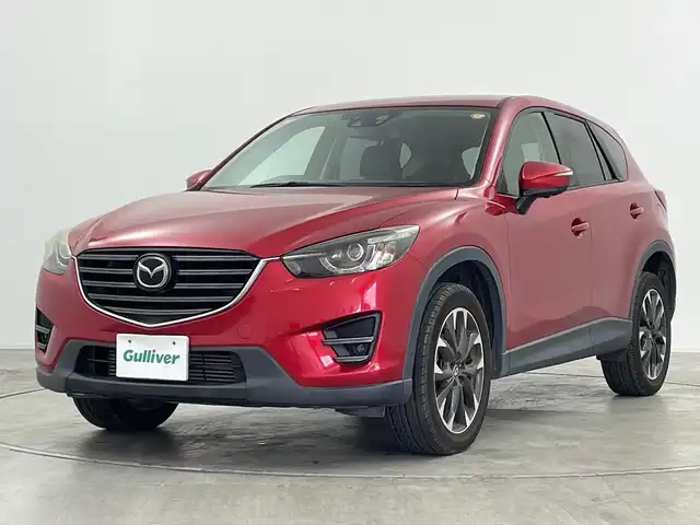 マツダ ＣＸ－５ XD Lパッケージ 群馬県 2016(平28)年 4万km ソウルレッドプレミアムメタリック 純正７型ナビ/AM/FM/Bluetooth/CD/DVD/フルセグTV/前席シートヒーター/全席レザーシート/ステアリングリモコン/アダプティブクルーズコントロール/パーキングスイッチ/BSM/レーンキープアシスト/アイドリングストップ/ETC/コーナーセンサー/AAC/オートライト/BOSEプレミアムサウンド/バックカメラ/パワーシート/シートヒーター/衝突被害軽減ブレーキ/ＬＥＤライト/スマートキー　