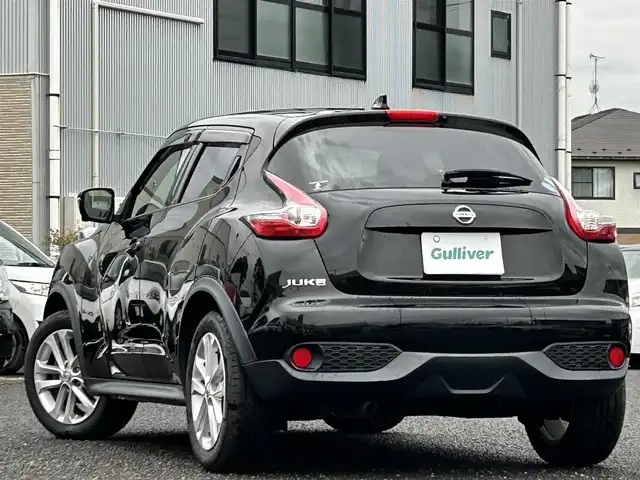 日産 ジューク 15RX Vセレクション 宮城県 2020(令2)年 6.7万km スーパーブラック ワンオーナー/純正ナビ/(AM、FM、フルセグTV、BT、CD、DVD)/純正前後ドラレコ/ＥＴＣ２．０/純正アルミサマータイヤ/(215/55R17)/社外アルミスタッドレスタイヤ/(205/60R16)/プッシュスタートボタン/スペアキー×１/アラウンドビューモニター/バックカメラ/よこすべり防止/アイドリングストップ切り替え/プリクラッシュセーフティー/車線逸脱システム/オートライト