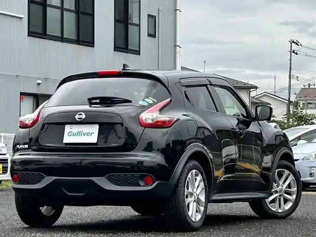 日産 ジューク 15RX Vセレクション 宮城県 2020(令2)年 6.7万km スーパーブラック ワンオーナー/純正ナビ/(AM、FM、フルセグTV、BT、CD、DVD)/純正前後ドラレコ/ＥＴＣ２．０/純正アルミサマータイヤ/(215/55R17)/社外アルミスタッドレスタイヤ/(205/60R16)/プッシュスタートボタン/スペアキー×１/アラウンドビューモニター/バックカメラ/よこすべり防止/アイドリングストップ切り替え/プリクラッシュセーフティー/車線逸脱システム/オートライト