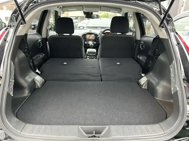 日産 ジューク 15RX Vセレクション 宮城県 2020(令2)年 6.7万km スーパーブラック ワンオーナー/純正ナビ/(AM、FM、フルセグTV、BT、CD、DVD)/純正前後ドラレコ/ＥＴＣ２．０/純正アルミサマータイヤ/(215/55R17)/社外アルミスタッドレスタイヤ/(205/60R16)/プッシュスタートボタン/スペアキー×１/アラウンドビューモニター/バックカメラ/よこすべり防止/アイドリングストップ切り替え/プリクラッシュセーフティー/車線逸脱システム/オートライト