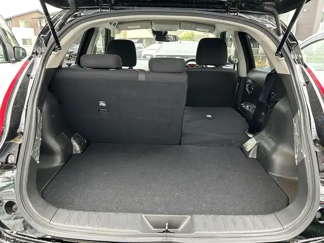 日産 ジューク 15RX Vセレクション 宮城県 2020(令2)年 6.7万km スーパーブラック ワンオーナー/純正ナビ/(AM、FM、フルセグTV、BT、CD、DVD)/純正前後ドラレコ/ＥＴＣ２．０/純正アルミサマータイヤ/(215/55R17)/社外アルミスタッドレスタイヤ/(205/60R16)/プッシュスタートボタン/スペアキー×１/アラウンドビューモニター/バックカメラ/よこすべり防止/アイドリングストップ切り替え/プリクラッシュセーフティー/車線逸脱システム/オートライト