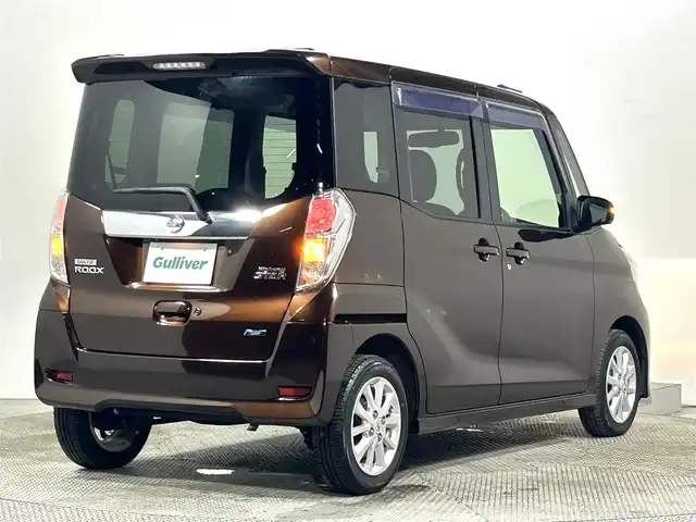 日産 デイズ ルークス ハイウェイスターX 大阪府 2014(平26)年 4.7万km モカブラウンP carrozzeriaナビTV 360カメラ 後席モニター パワースライドドア スマートキー プッシュスタート アイドリングストップ オートエアコン ETC