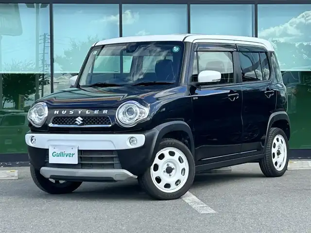 スズキ ハスラー Jスタイル 和歌山県 2015(平27)年 7万km ブルーイッシュブラックパール 社外ナビ(KENWOOD)/フルセグTV/DVD再生/Bluetooth/バックカメラ/ETC/ドラレコ/衝突軽減ブレーキ/横滑り防止機能/オートライト/フォグランプ/シートヒーター/アイドリングストップ/ハンドルスイッチ/プッシュスタート/スマートキー/革巻きハンドル