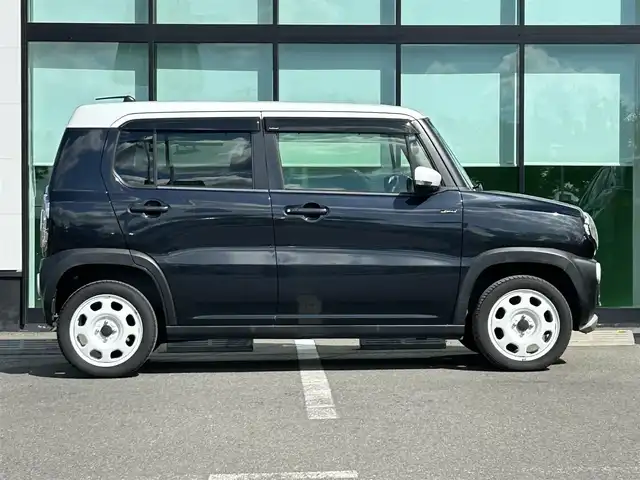 スズキ ハスラー Jスタイル 和歌山県 2015(平27)年 7万km ブルーイッシュブラックパール 社外ナビ(KENWOOD)/フルセグTV/DVD再生/Bluetooth/バックカメラ/ETC/ドラレコ/衝突軽減ブレーキ/横滑り防止機能/オートライト/フォグランプ/シートヒーター/アイドリングストップ/ハンドルスイッチ/プッシュスタート/スマートキー/革巻きハンドル