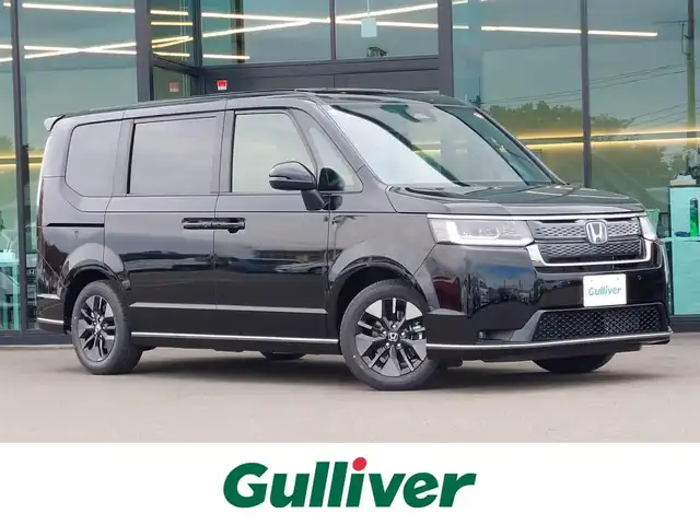 ホンダ ステップワゴン スパーダ eHEV 東京都 2025(令7)年 0.1千km クリスタルブラックパール 登録済未使用車/11.4インチナビHondaCONNECTナビ(LXM-247VFLi)/【DVD/CD/RADIO/TV/USB/SD/BT】/純正15.6インチ リア席モニター(VM-231FE)/バックカメラ/パドルシフト/両側パワースライドドア/パワーバックドア/ハーフレザーシート/シートヒーター/コーナーセンサー/ホンダセンシング/衝突軽減ブレーキ/路外逸脱抑制機能/アダプティブクルーズコントロール/ブラインドスポットモニター/オートハイビーム/LEDヘッドライト/後席サンシェード/スマートキー