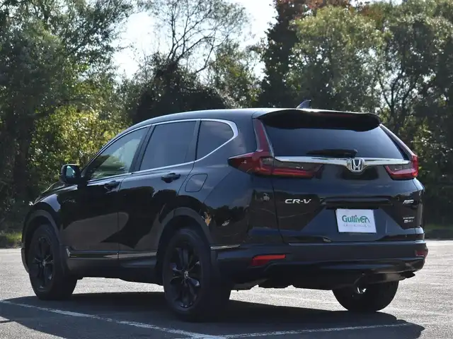 ホンダ ＣＲ－Ｖ ハイブリッド e:HEV EX ブラックED 福岡県 2021(令3)年 6.3万km クリスタルブラックパール 純正Gathersインターナビ【VRU-215CVi】/フルセグTV・BT・CD・DVD・FM・AM・Apple Carplay/電動パノラミックサンルーフ/バックカメラ/ビルトインETC2.0/ナビ連動ドライブレコーダー【DRH-204VD】/アドバンスドルームミラー/パワーバックドア/レザーシート/パワーシート（D席メモリ機能）/革巻きステアリング/ステアリングヒーター/パドルシフト/ホンダセンシング/レーダークルーズコントロール/ブラインドスポットモニター/純正18インチアルミホイール/イルミネーション付スカッフプレート/ブレーキホールド/保証書・取説