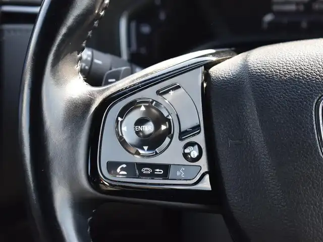 ホンダ ＣＲ－Ｖ ハイブリッド e:HEV EX ブラックED 福岡県 2021(令3)年 6.3万km クリスタルブラックパール 純正Gathersインターナビ【VRU-215CVi】/フルセグTV・BT・CD・DVD・FM・AM・Apple Carplay/電動パノラミックサンルーフ/バックカメラ/ビルトインETC2.0/ナビ連動ドライブレコーダー【DRH-204VD】/アドバンスドルームミラー/パワーバックドア/レザーシート/パワーシート（D席メモリ機能）/革巻きステアリング/ステアリングヒーター/パドルシフト/ホンダセンシング/レーダークルーズコントロール/ブラインドスポットモニター/純正18インチアルミホイール/イルミネーション付スカッフプレート/ブレーキホールド/保証書・取説