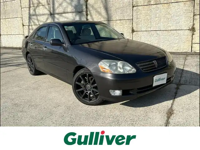 トヨタ マークⅡ グランデ iR－V 長崎県 2001(平13)年 15.4万km ダークグレーマイカM 純正CD/ETC/D席パワーシート/オートライト/電動格納ミラー/木目調パネル/ドアバイザー