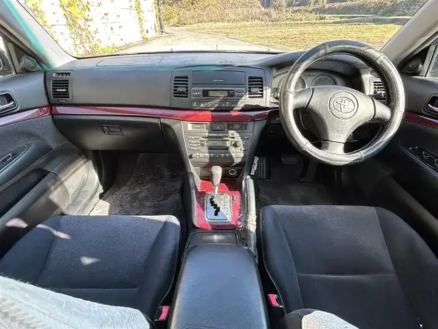 トヨタ マークⅡ グランデ iR－V 長崎県 2001(平13)年 15.4万km ダークグレーマイカM 純正CD/ETC/D席パワーシート/オートライト/電動格納ミラー/木目調パネル/ドアバイザー