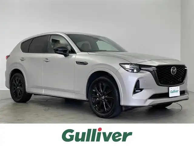 マツダ ＣＸ－６０ XD HV プレミアムスポーツ 埼玉県 2023(令5)年 1.7万km プラチナクォーツメタリック サンルーフ/BOSEサウンド/i-ACTIVSENSE/マツダ・レーダー・クルーズ・コントロール/レーンキープ・アシスト・システム/ブラインド・スポット・モニタリング/純正12.3インチナビゲーション/AM　FM　Type-C　HDMI　フルセグTV/360°ビュー・モニター/ヘッドアップディスプレイ/ドライブレコーダー/スマートキー×２/ETC/メモリーシート/シートヒーター(全席)/置くだけ充電/パドルシフト/革巻きステアリング/ステアリングリモコン/ステアリングヒーター/純正フロアマット/純正20インチアルミホイール/LEDヘッドライト/フォグライト