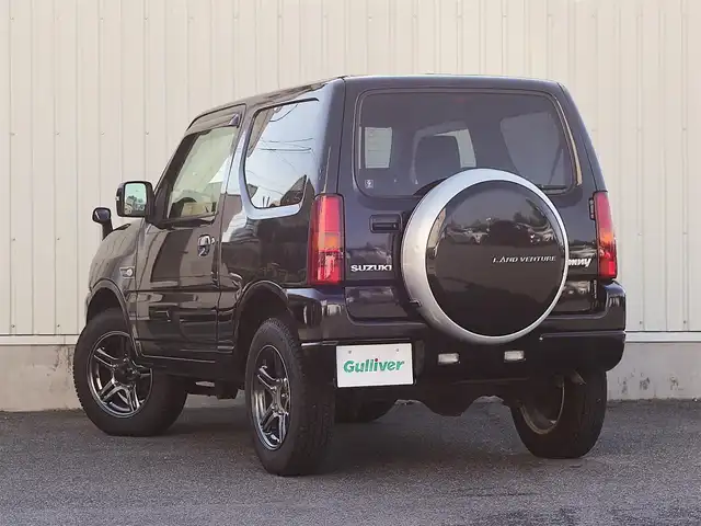 スズキ ジムニー ランドベンチャー 山形県 2016(平28)年 7.6万km ブルーイッシュブラックパール3 パートタイム4WD/メモリナビ/　　【CD DVD BT ワンセグ USB】/ハーフレザーシート/シートヒーター/純正16インチアルミホイール/IC付ターボ/純正フロアマット/ドアバイザ―/電動格納ウィンカーミラー/フォグランプ/リモコンキー