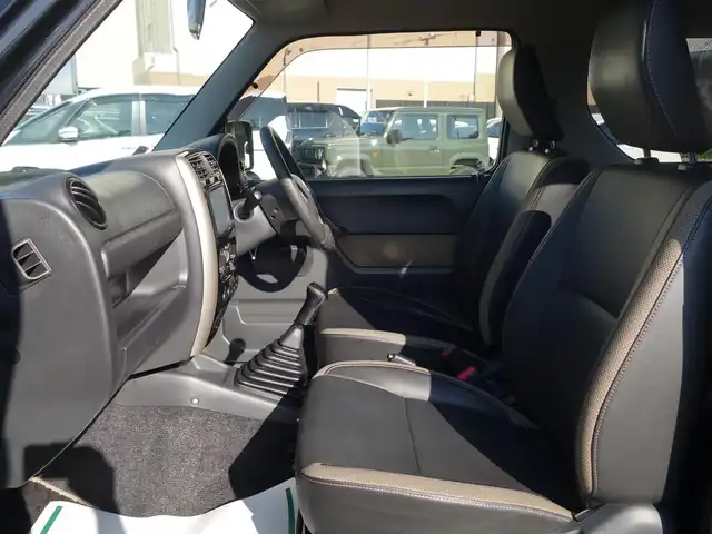 スズキ ジムニー ランドベンチャー 山形県 2016(平28)年 7.6万km ブルーイッシュブラックパール3 パートタイム4WD/メモリナビ/　　【CD DVD BT ワンセグ USB】/ハーフレザーシート/シートヒーター/純正16インチアルミホイール/IC付ターボ/純正フロアマット/ドアバイザ―/電動格納ウィンカーミラー/フォグランプ/リモコンキー