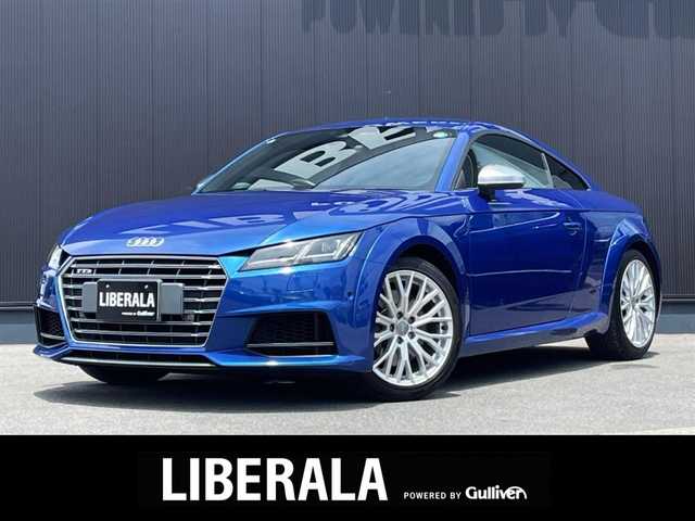 アウディ ＴＴＳクーペ 2.0 TFSI クワトロ 長野県 2015(平27)年 6万km セパンブルーパールエフェクト グレーレザーシート /アシスタンスパッケージ /マトリクスLED /バーチャルコックP/純正ナビ /バックカメラ /ドライブセレクト /電動シート /シートヒーター /ETC /サイドアシスト /BSM /LKA