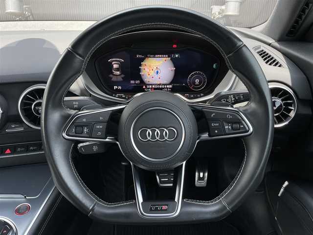 アウディ ＴＴＳクーペ 2.0 TFSI クワトロ 長野県 2015(平27)年 6万km セパンブルーパールエフェクト グレーレザーシート /アシスタンスパッケージ /マトリクスLED /バーチャルコックP/純正ナビ /バックカメラ /ドライブセレクト /電動シート /シートヒーター /ETC /サイドアシスト /BSM /LKA
