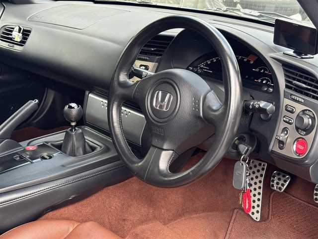 ホンダ Ｓ２０００ 千葉県 2006(平18)年 3.7万km ニュルブルクリンブルーメタリック ＴＥＩＮ車高調/ＨＫＳマフラー/茶革/純正１７ＡＷ/純正６速ＭＴ/取扱説明書/保証書
