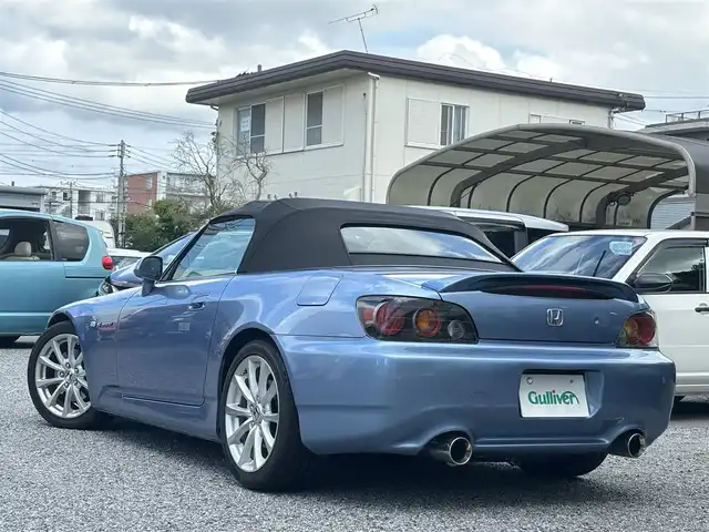 ホンダ Ｓ２０００ 千葉県 2006(平18)年 3.7万km ニュルブルクリンブルーメタリック ＴＥＩＮ車高調/ＨＫＳマフラー/茶革/純正１７ＡＷ/純正６速ＭＴ/取扱説明書/保証書