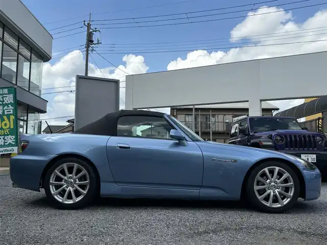 ホンダ Ｓ２０００ 千葉県 2006(平18)年 3.7万km ニュルブルクリンブルーメタリック ＴＥＩＮ車高調/ＨＫＳマフラー/茶革/純正１７ＡＷ/純正６速ＭＴ/取扱説明書/保証書