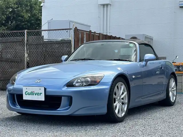ホンダ Ｓ２０００ 千葉県 2006(平18)年 3.7万km ニュルブルクリンブルーメタリック ＴＥＩＮ車高調/ＨＫＳマフラー/茶革/純正１７ＡＷ/純正６速ＭＴ/取扱説明書/保証書
