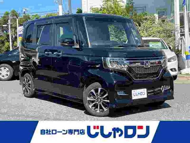 ホンダ Ｎ ＢＯＸ カスタム G L ホンダセンシング 愛知県 2018(平30)年 11.1万km クリスタルブラックパール (株)IDOMが運営する【じしゃロン名古屋鳴海店】の自社ローン専用車両になりますこちらは現金またはオートローンご利用時の価格です。自社ローンご希望の方は別途その旨お申付け下さい/Bluetooth/プッシュスタート/片側パワースライドドア/ドアバイザー/チップアップシート/アダプティブクルーズコントロール/ハンズフリー通話/ビルトインETC/スペアキー/アイドリングストップ/USB入力端子/サンシェード（セカンドシート側左右）