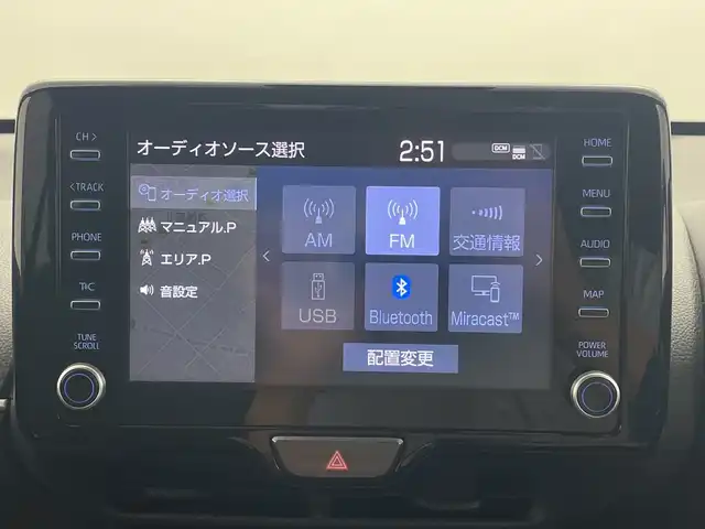 トヨタ ヤリスクロス ハイブリッド Z 群馬県 2023(令5)年 5.7万km ブラックマイカ/プラチナホワイトパールマイカ 純正８型ディスプレイオーディオ　全周囲カメラ　アダプティブクルーズコントロール　レーンキープアシスト　シートヒーター　パワーシート　オートマチックハイビーム　クリアランスソナー　ＥＴＣ　ＬＥＤ　禁煙車