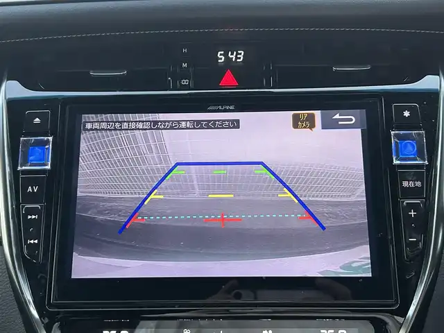 トヨタ ハリアー エレガンス GRスポーツ 福岡県 2018(平30)年 6万km ホワイトパールクリスタルシャイン ワンオーナー/アルパイン製ナビ/（ラジオ/BT/CD/DVD/フルセグTV）/ムーンルーフ/レーダークルーズコントロール/バックカメラ/ドライブレコーダー/ビルトインETC/オートパーキングホールド/オートマチックハイビーム/アイドリングストップ/プリクラッシュセーフティ/レーンキープアシスト/純正19インチアルミホイール/フロアマット/ステアリングスイッチ/ドアバイザー/スペアキー×１/取扱説明書/保証書