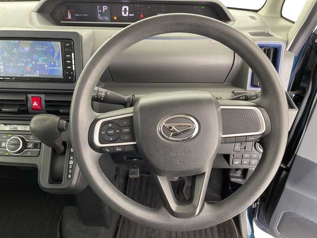 ダイハツ タント X 愛知県 2019(令1)年 4.7万km レーザーブルークリスタルシャイン SDナビ/Bluetoth/CD DVD/フルセグ/片側パワースライド/バックカメラ/コーナーセンサー/ETC/衝突軽減システム/アイドリングストップ/ステアリングスイッチ/スマートキー/プッシュスタート