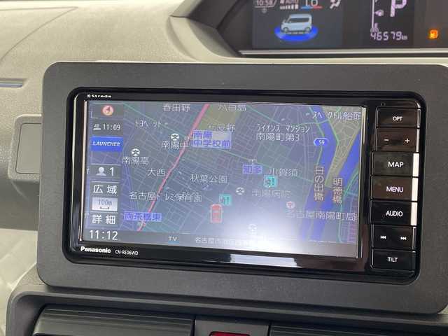 ダイハツ タント X 愛知県 2019(令1)年 4.7万km レーザーブルークリスタルシャイン SDナビ/Bluetoth/CD DVD/フルセグ/片側パワースライド/バックカメラ/コーナーセンサー/ETC/衝突軽減システム/アイドリングストップ/ステアリングスイッチ/スマートキー/プッシュスタート