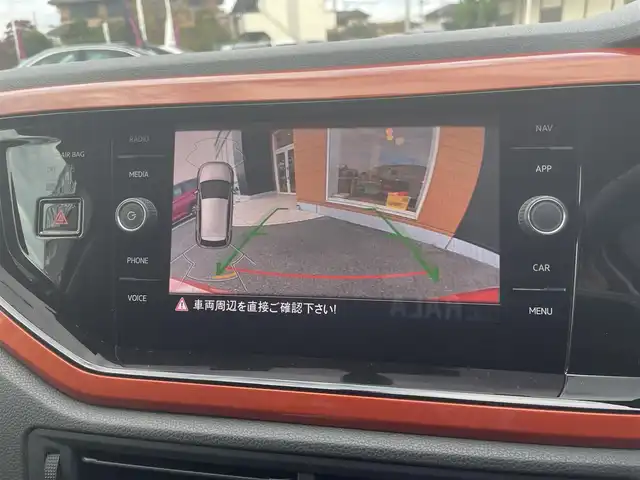 フォルクスワーゲン ポロ TSIコンフォートライン 栃木県 2019(令1)年 2.7万km オレンジ キーレス/ナビ/フルセグTV/バックカメラ/ETC/パークディスタンス/ACC/ブラインドスポット/フロントアシスト/オートライト