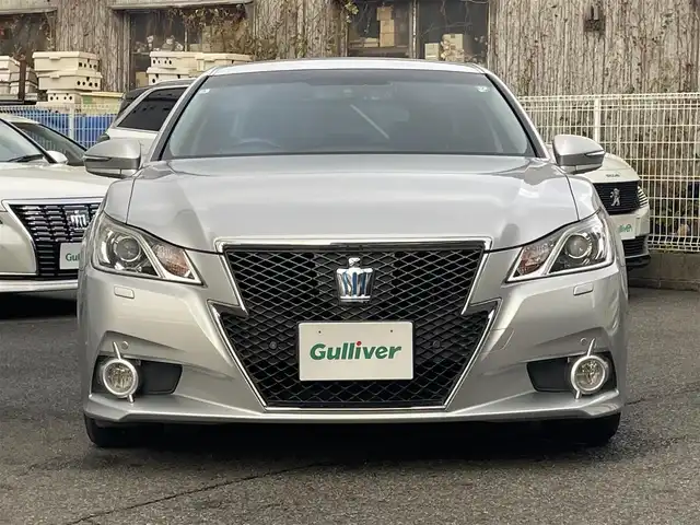 トヨタ クラウン ハイブリッド アスリートG 愛知県 2013(平25)年 9.6万km シルバーM 純HDDナビテレビ/フルセグテレビ/バックカメラ/黒レザーシート/ドライブレコーダー/ビルドインETC/リア電動サンシェード/クルーズコントロール/スマートエントリーキー/純17インチAW/新車保証書　取説/スペアキー