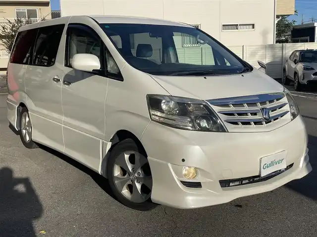 トヨタ アルファード Ｖ AS プラチナセレクション 愛知県 2006(平18)年 17.6万km ホワイトパールマイカ ワンオーナー/キーレスエントリー/スマートドアロック/パワーバックドア/HIDヘッドライト/フォグランプ