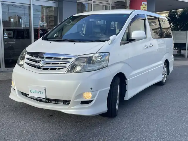 トヨタ アルファード Ｖ AS プラチナセレクション 愛知県 2006(平18)年 17.6万km ホワイトパールマイカ ワンオーナー/キーレスエントリー/スマートドアロック/パワーバックドア/HIDヘッドライト/フォグランプ