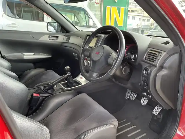 スバル インプレッサ ＷＲＸ STi 東京都 2010(平22)年 8.3万km ライトニングレッド ワンオーナー/社外HDDナビ（AVIC-HRZ900）/Bluetoothオーディオ/DVD/フルセグTV/純正フロアマット/純正１８インチAW/ETC/保証書/取扱説明書/スペアキー