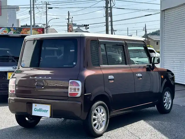 スズキ ラパン G 静岡県 2007(平19)年 8.7万km マルーンブラウンパール ユーザー買取車両/(CD/MD/FM/AM)/ドライブレコーダー