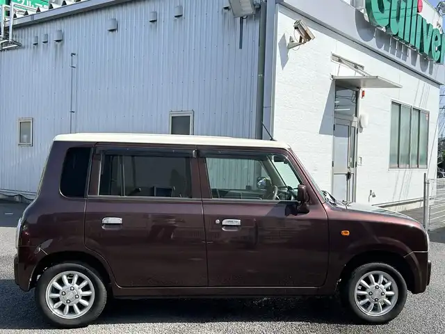 スズキ ラパン G 静岡県 2007(平19)年 8.7万km マルーンブラウンパール ユーザー買取車両/(CD/MD/FM/AM)/ドライブレコーダー