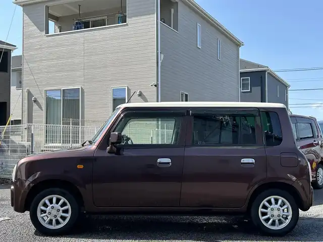 スズキ ラパン G 静岡県 2007(平19)年 8.7万km マルーンブラウンパール ユーザー買取車両/(CD/MD/FM/AM)/ドライブレコーダー