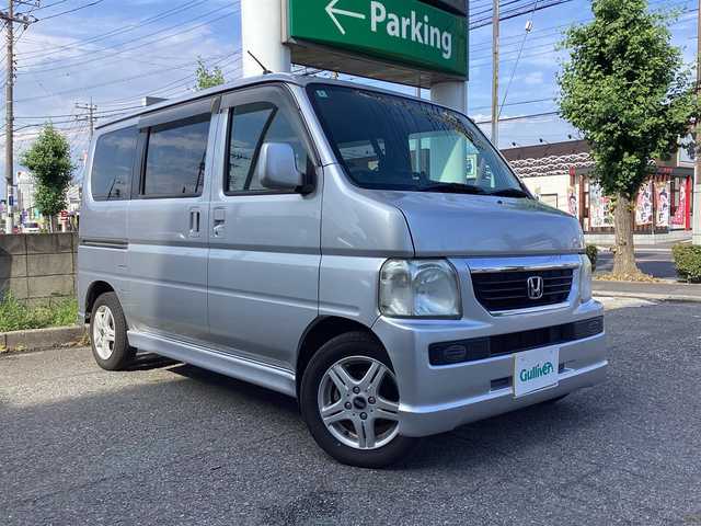ホンダ バモス M 栃木県 2011(平23)年 8.8万km アラバスターシルバーメタリック  キーレス/ パワーウインドウ
