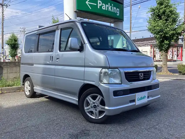 ホンダ バモス M 栃木県 2011(平23)年 8.8万km アラバスターシルバーメタリック  キーレス/ パワーウインドウ