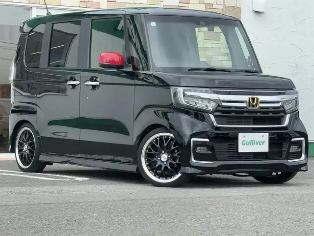 ホンダ Ｎ ＢＯＸ カスタム L 徳島県 2021(令3)年 3.9万km クリスタルブラックパール KENWOOD7インチナビ/　BT/SD/USB/iPod/DISC/フルセグ/ラジオ/ドライブレコーダー　ZDR016/ETC/バックカメラ/片側電動スライドドア/クリアランスソナー/フォグライト/E CON/追従式クルーズコントロール/スペアキー/スマートキー/プッシュスタート/LEDヘッドライト/MULTIFORCHETTAアルミホイール/取扱説明書