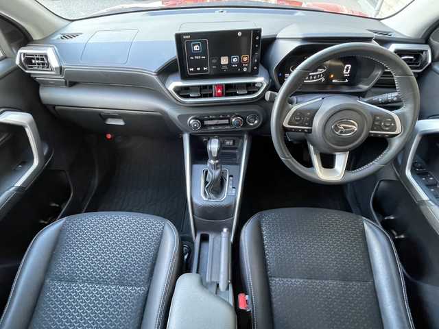 ダイハツ ロッキー プレミアム 福島県 2019(令1)年 2.7万km 赤Ⅱ レーザークルーズコントロール/プッシュスタート/スマートアシスト/ディスプレイオーディオ/シートヒーター/フルセグTV/全方位カメラ/ブラインドスポットモニター/レーンキープアシスト/純正AW/横滑り防止/アイドリングストップ/衝突被害軽減ブレーキ/MTモード付/USB入力端子/ハーフレザーシート/フロントフォグランプ/LEDヘッドライト